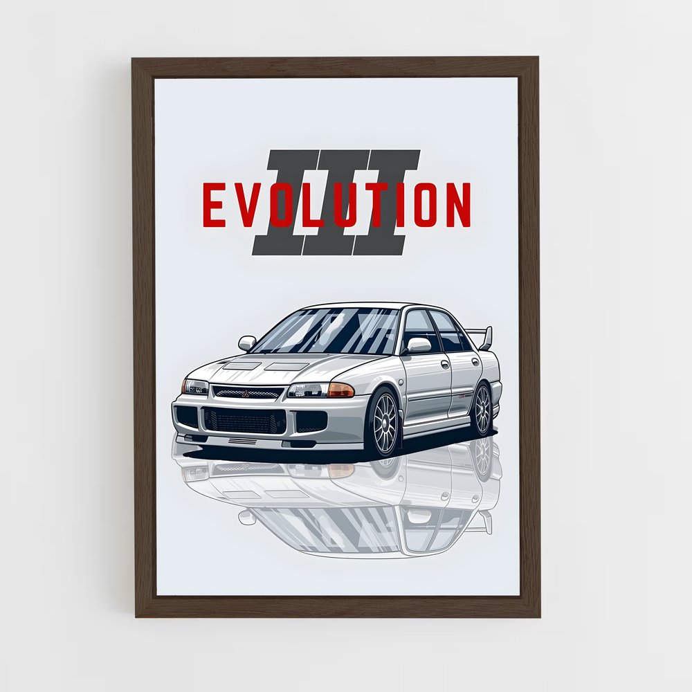 Poster Lancer Unleashed – affiche Mitsubishi (vue 5)